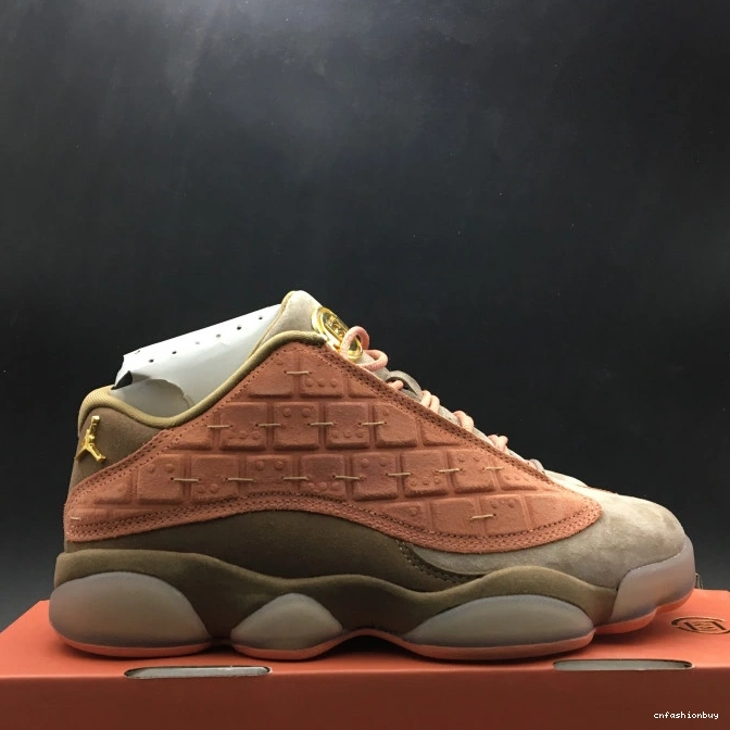 AT3102-200 Jordan 13 Air Stone Low CLOT x Sepia Blush Canteen-Terra 1113